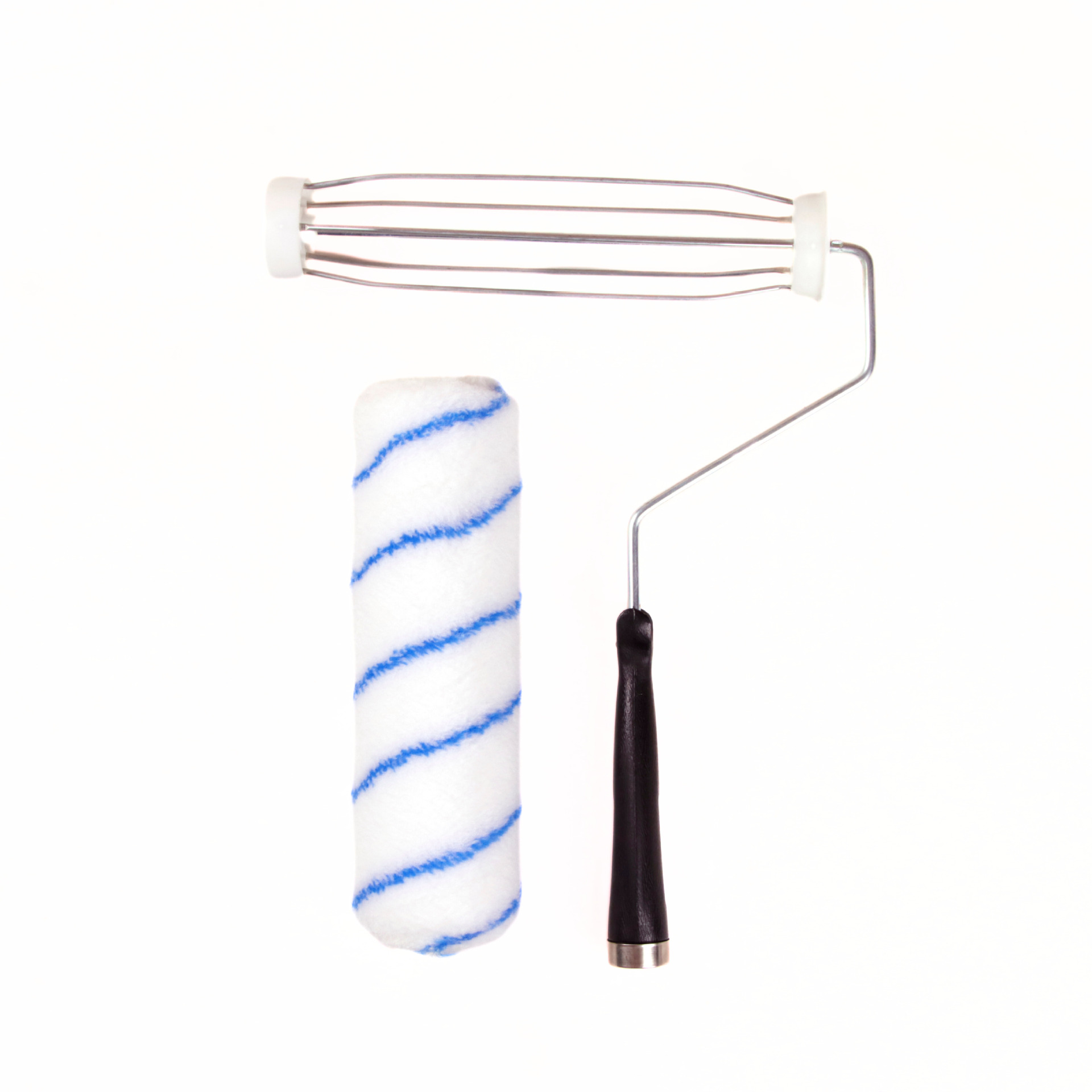 Rodillo de pintura de látex con cabezal de algodón, sin ángulo muerto, para pintar con el pulgar, venta al por mayor del fabricante