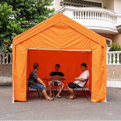 3*3 puesto toldo naranja + 4-side paño