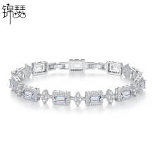 锦瑟 跨境亚马逊可调节女士手链小众冷淡风锆石直播网红同款手饰