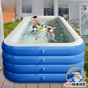 T6F Swimming Pool Baby Kidsren's Home Large Thickeneded Plus Size Foldableing Swimming Pool Inflatable Bath Pool Adult Baby