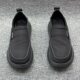 2025 Spring New Men's Cloth Shoes Casual Breathable Slip-on Driving Shoes All-match Lazy Shoes Men's Sneakers