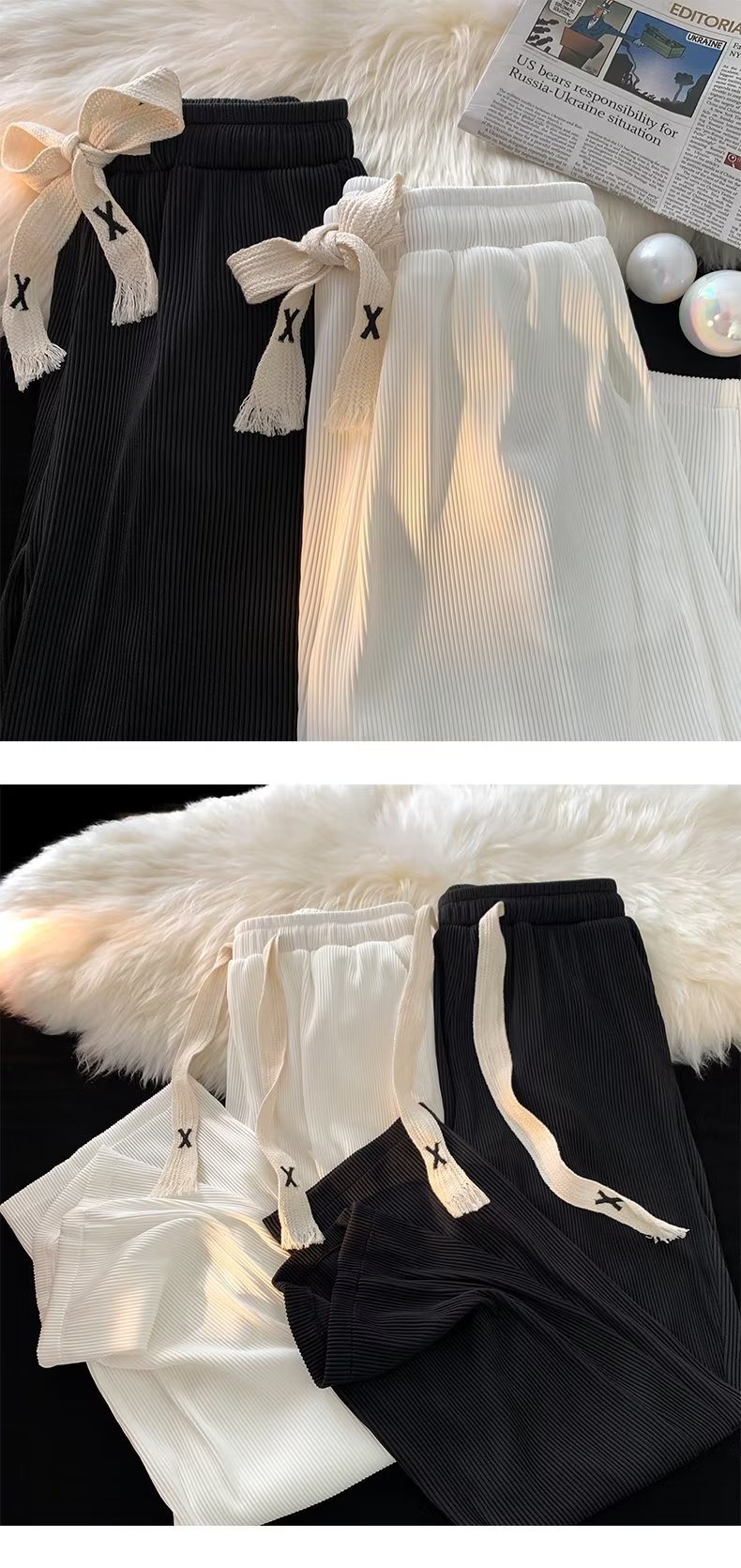Herren Freizeithose Mit Weitem Bein Lockere Sommerhose Für Herren_voghion.com