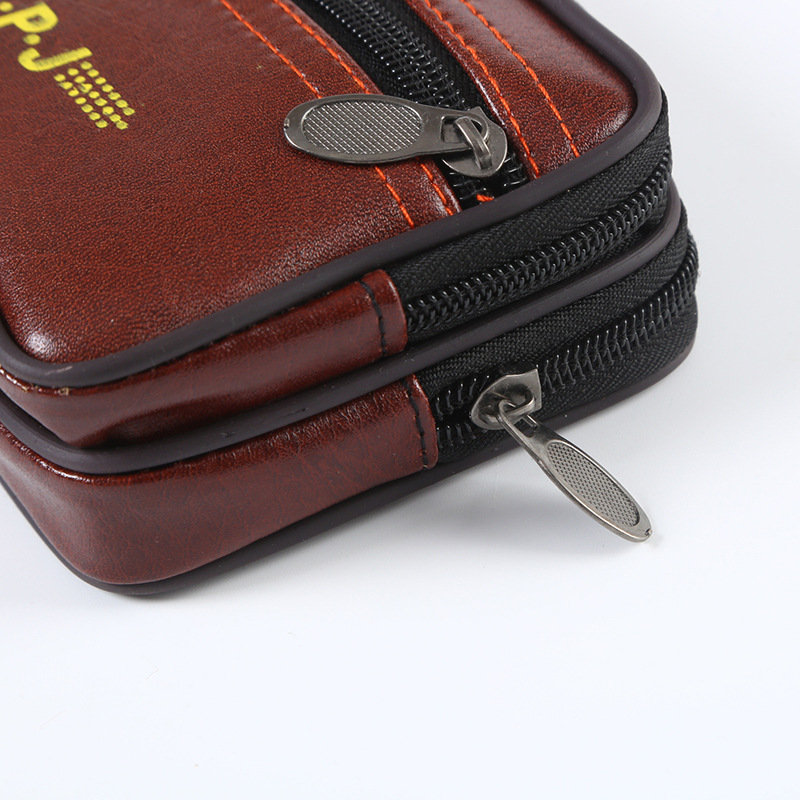 Wielofunkcyjny telefon komórkowy z paskiem, torbą, męskim portfelem dla osób w średnim i starszym wieku, torbą biodrową_voghion.com