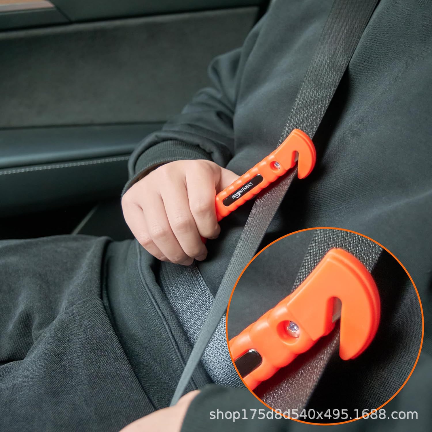Cross-Border Car Two-In-One Life-Saving Hammer, Solid Hammer for Buses, Escape Hammer, Window Breaker, Bus Safety Hammer