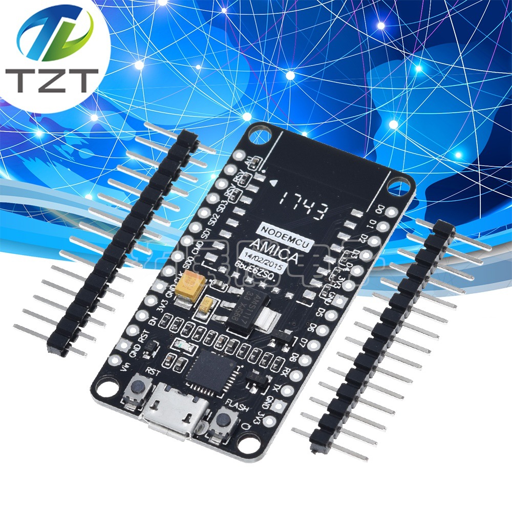 NodeMcu Lua WIFI 物联网 开发板 基于ESP8266-12E/12F CP2102