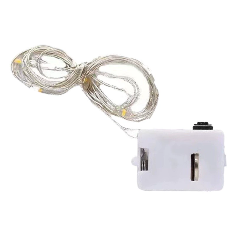 Светодиодная Гирлянда для бутылки вина Пробка Кнопка батарейный отсек светодиодный медный провод лампа макет комнаты украшение атмосфера маленькие цветные огни оптом