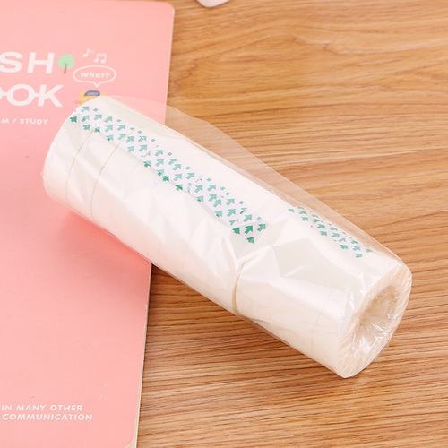 Invisible tape, hand-tearable student tape, small white stationery tape that can be written on, wedding room and car decoration tape