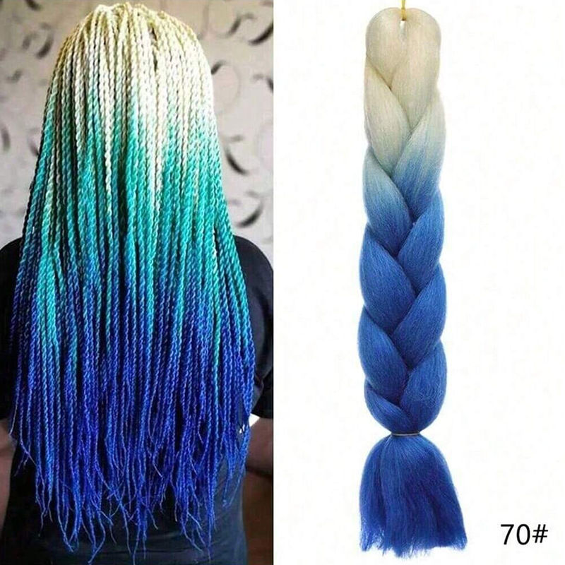 Peruca de trenza africana mujer color trenza artefacto de alta temperatura seda de trenza cabello cabello cab