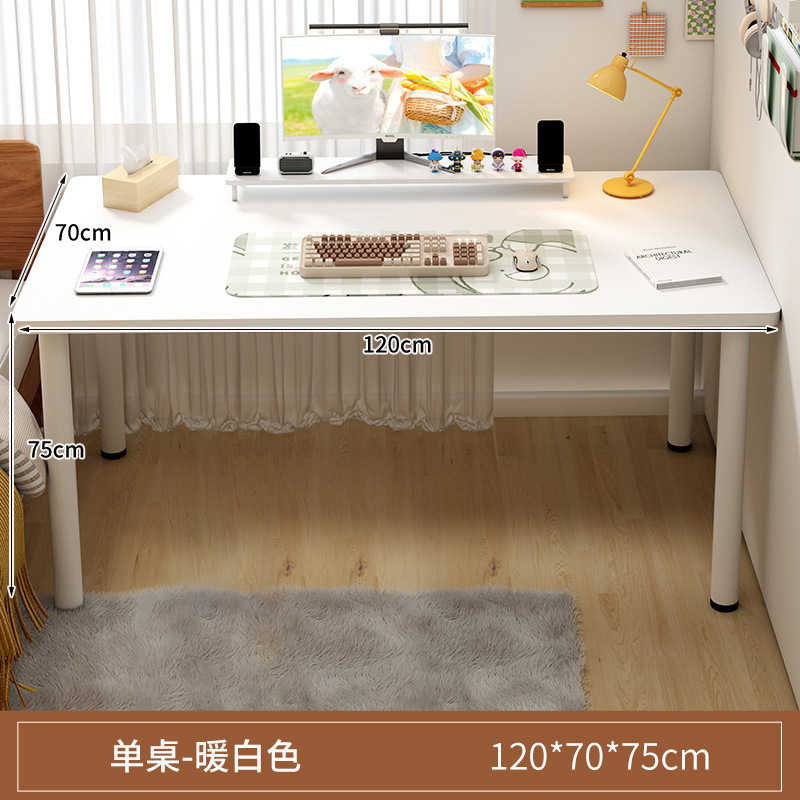 Mesa simple casa de alquiler 2025 nuevo dormitorio moderno escritorio de maquillaje para niñas escritorio de computadora para el hogar escritorio de estudio para estudiantes