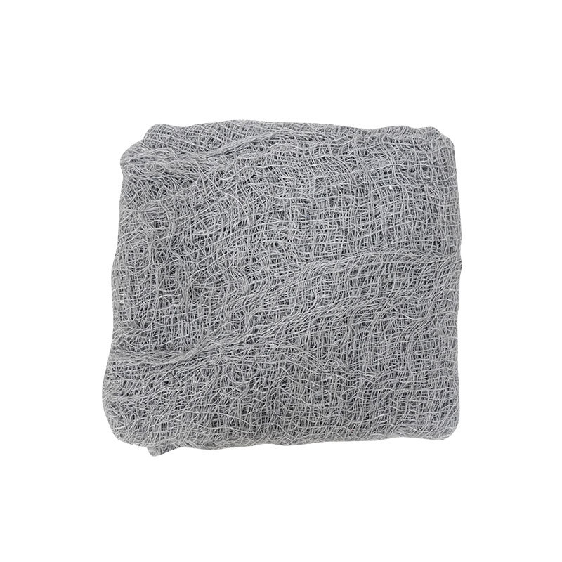 Halloween rover gran red fiesta decoración de malla negra casa embrujada rasgada vestido de fiesta ghost gauze colgante tela de malla