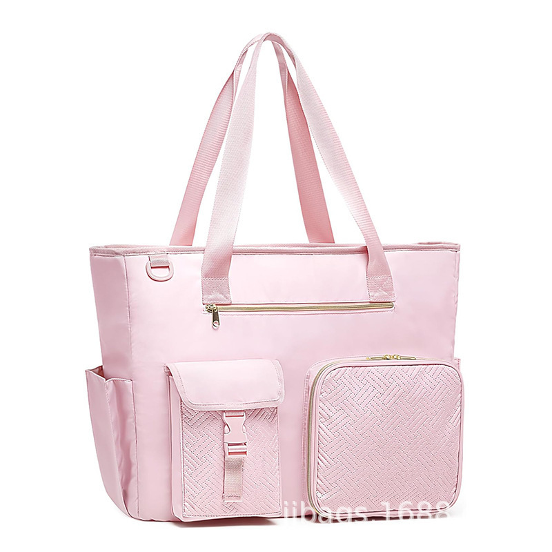 Amazon Hot Selling Women's Teacher Bag with Laptop Spacer Practical Handbag Tote Bag Storage Bag