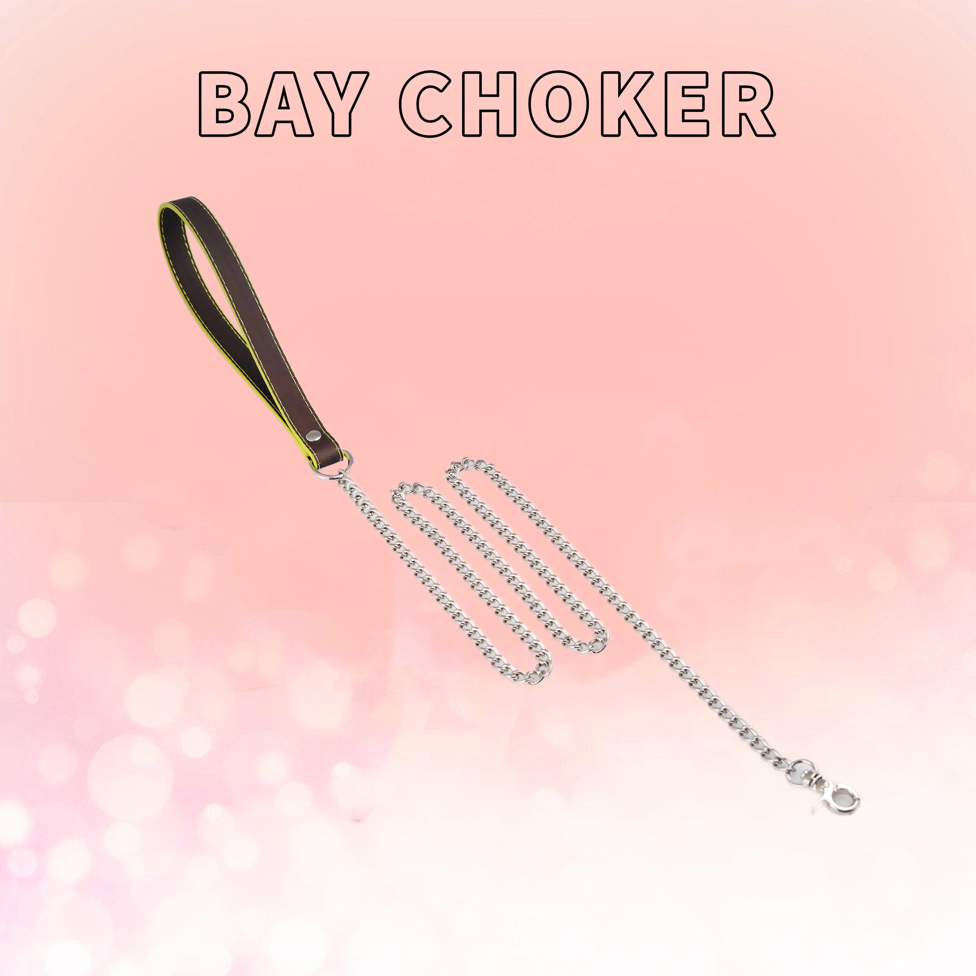 검정색과 노란색 견인 로프