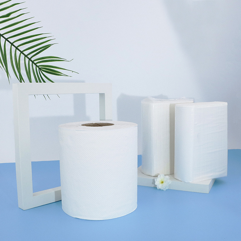 120g rollo de papel hueco tejido en relieve rollo pequeño rollo de papel higiénico hotel rollo de papel al por mayor