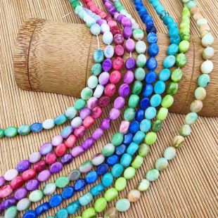 �¿� ��ȻʯӢʯ6x8mm���� ɢ�鴮��diy����朶��h�Ʒ������l