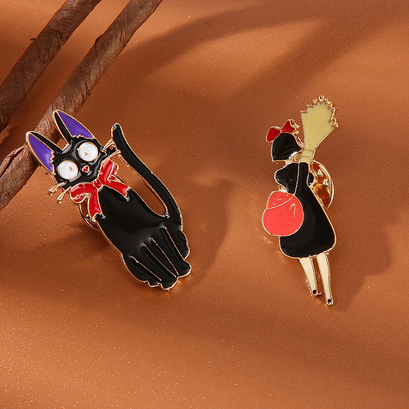 Japanese cartoon brooch