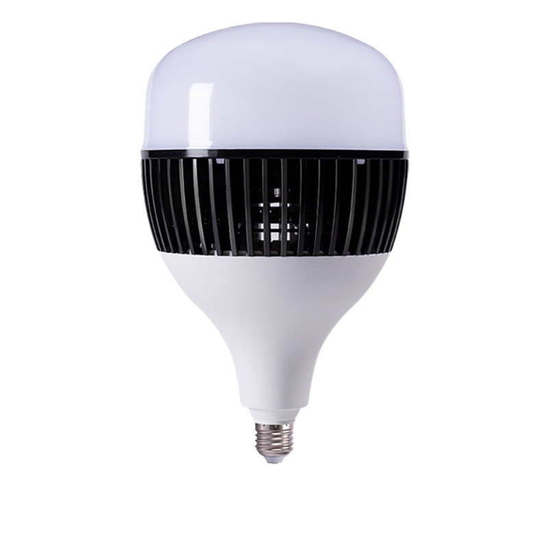 Bombilla LED E27 tornillo boca fábrica almacén taller exposición alta potencia ingeniería minería lámpara de aluminio bombilla 100W