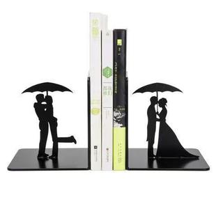 Creative Love Bookshelf Baffle Office Book Stand Clip Book Stand Student Book Storage Bookshelf Book Holder Bookend Ornaments