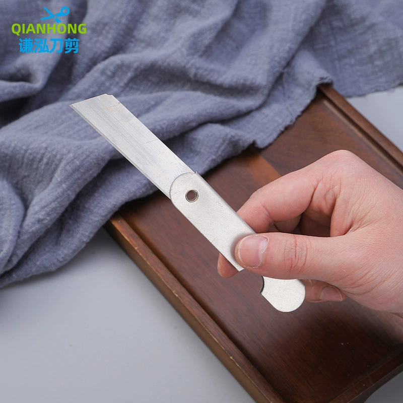 White sharpener, black pocket knife for elementary school students