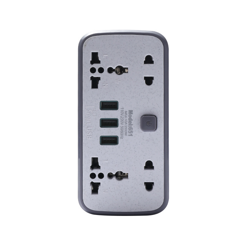 651# interruptor general USB enchufe de conversión VIETNAM tarjeta de succión enchufe del sudeste asiático