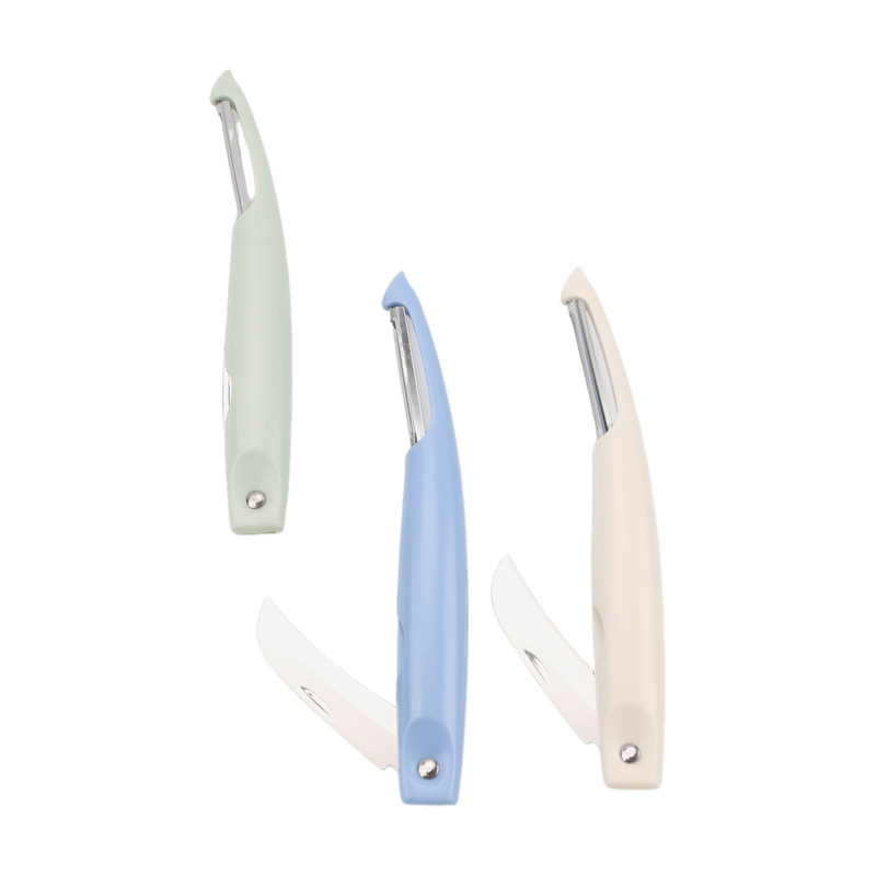 皮むきナイフ二合一二頭果物ナイフ皮むき器両用一体型学生寮多機能携帯型瓜削り|undefined