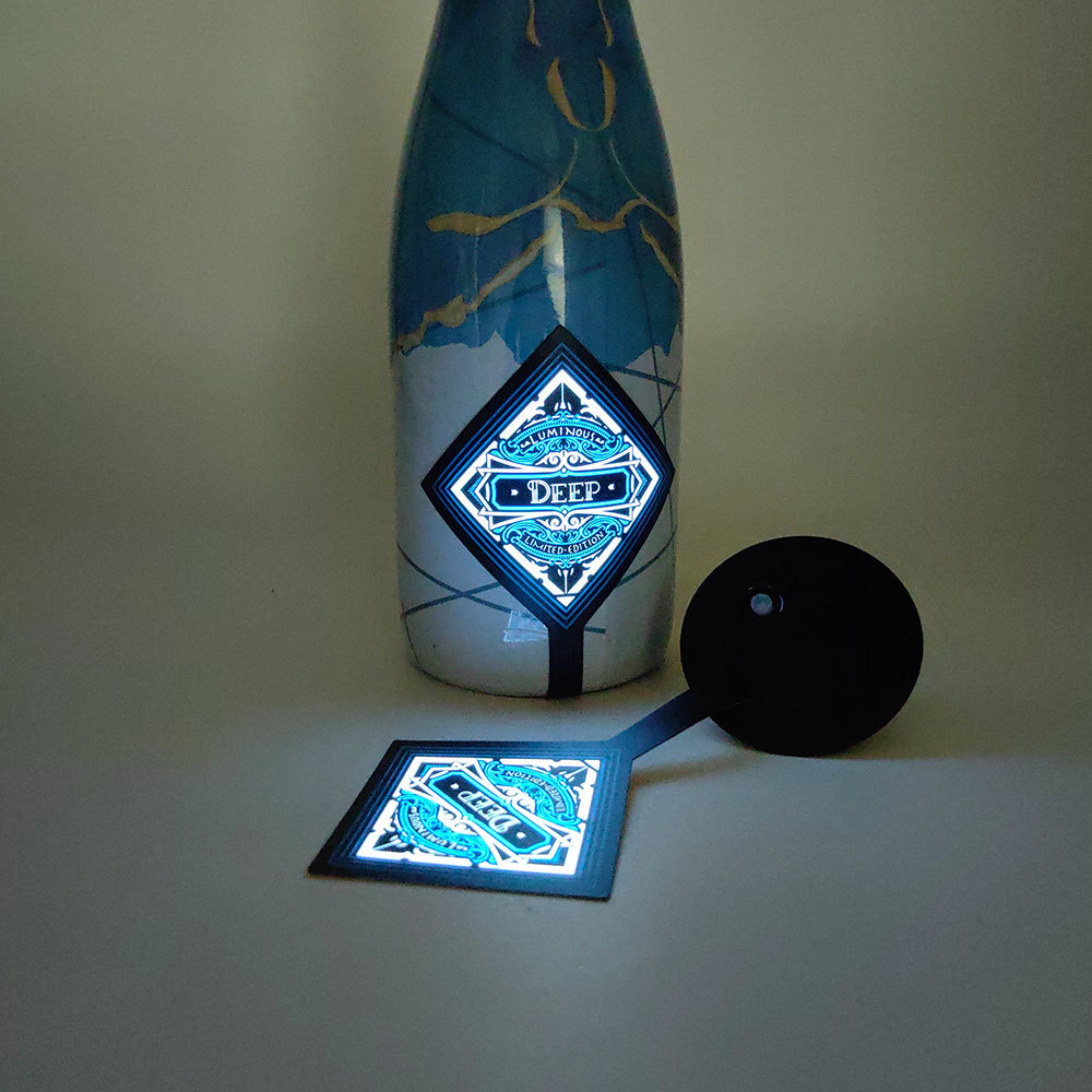 电子发光酒标