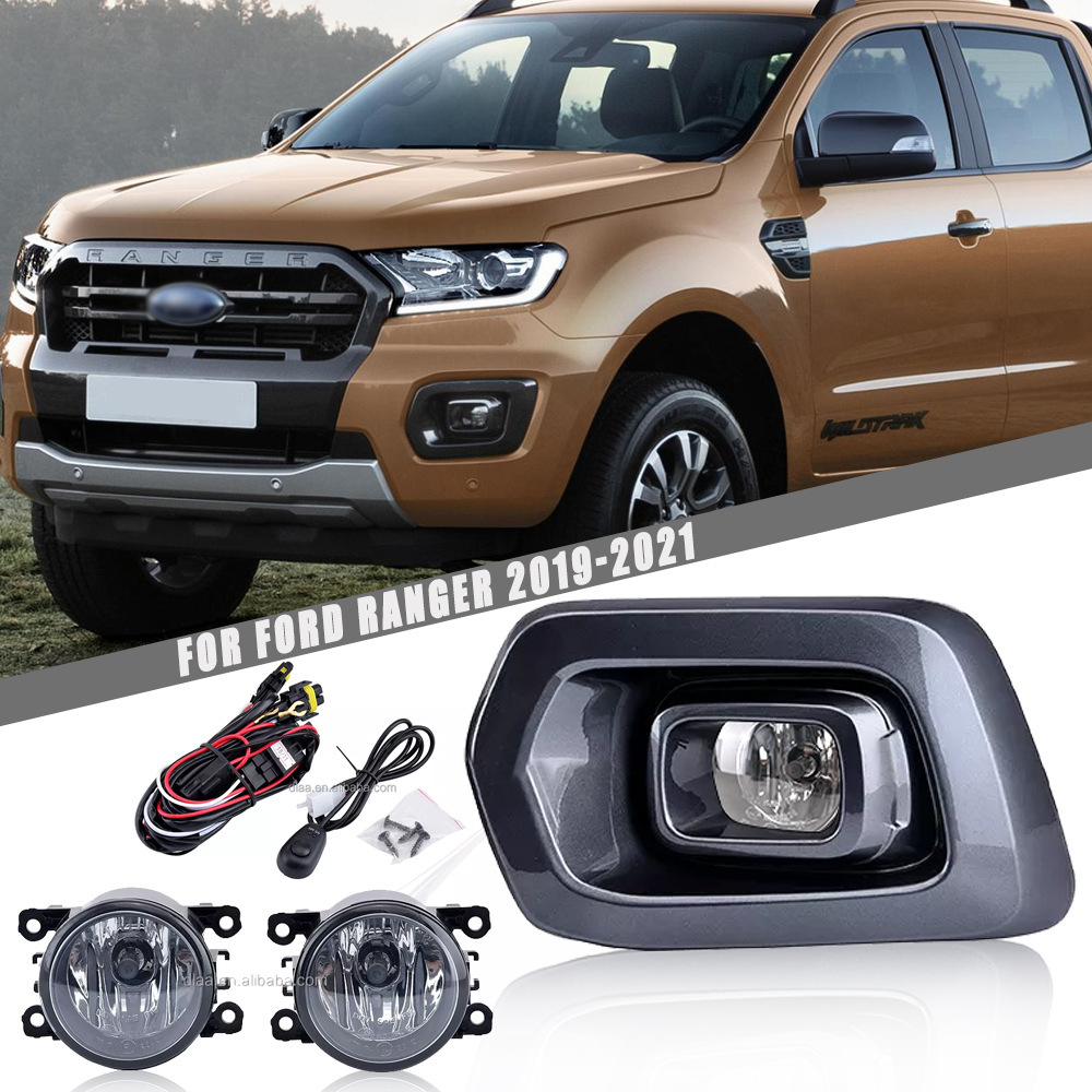 Aplicable a Ford 19 / 20 / 21 nuevo conjunto de luces de niebla delanteras Ranger luces de conducción halógenas luces de parachoques delanteras image 1