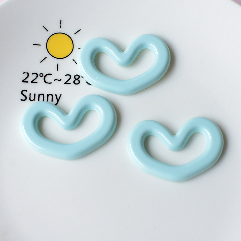 甘い透かし彫りの愛のアクセサリの携帯電話のケースの髪飾りの穴の靴のdiyの材料の卸売りのpj1098|undefined