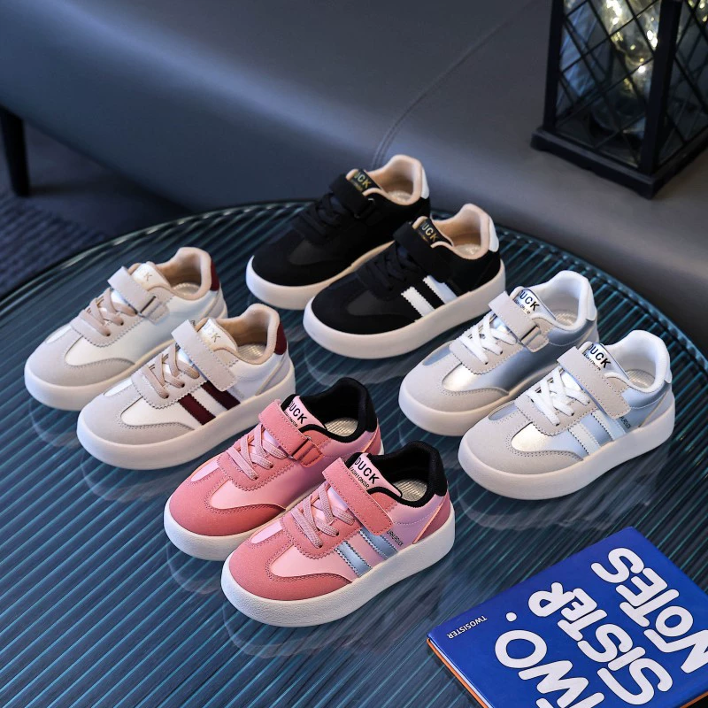 Маленькая желтая утиная детская обувь для девочек кроссовки 2025 новая спортивная обувь для мальчиков