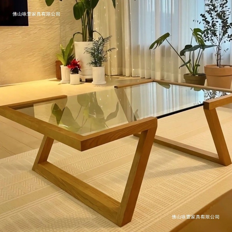 ネットセレブの芸術的なスタイル、非常に見栄えの良い中国風の無垢材コーヒーテーブル、E1レベル、取り外し可能なテーブル脚、0ホルムアルデヒド|undefined
