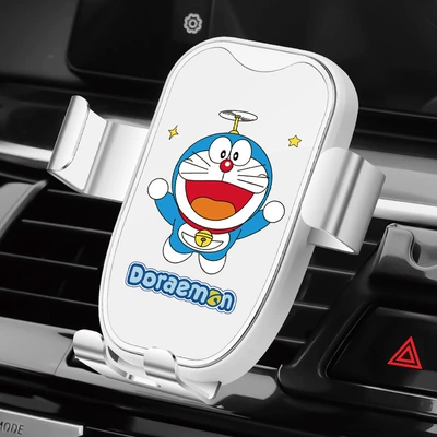 Car phone holder – mobile phone bracket car cute - bamboo-dragonfly-blue-cat-mobile-phone-holder