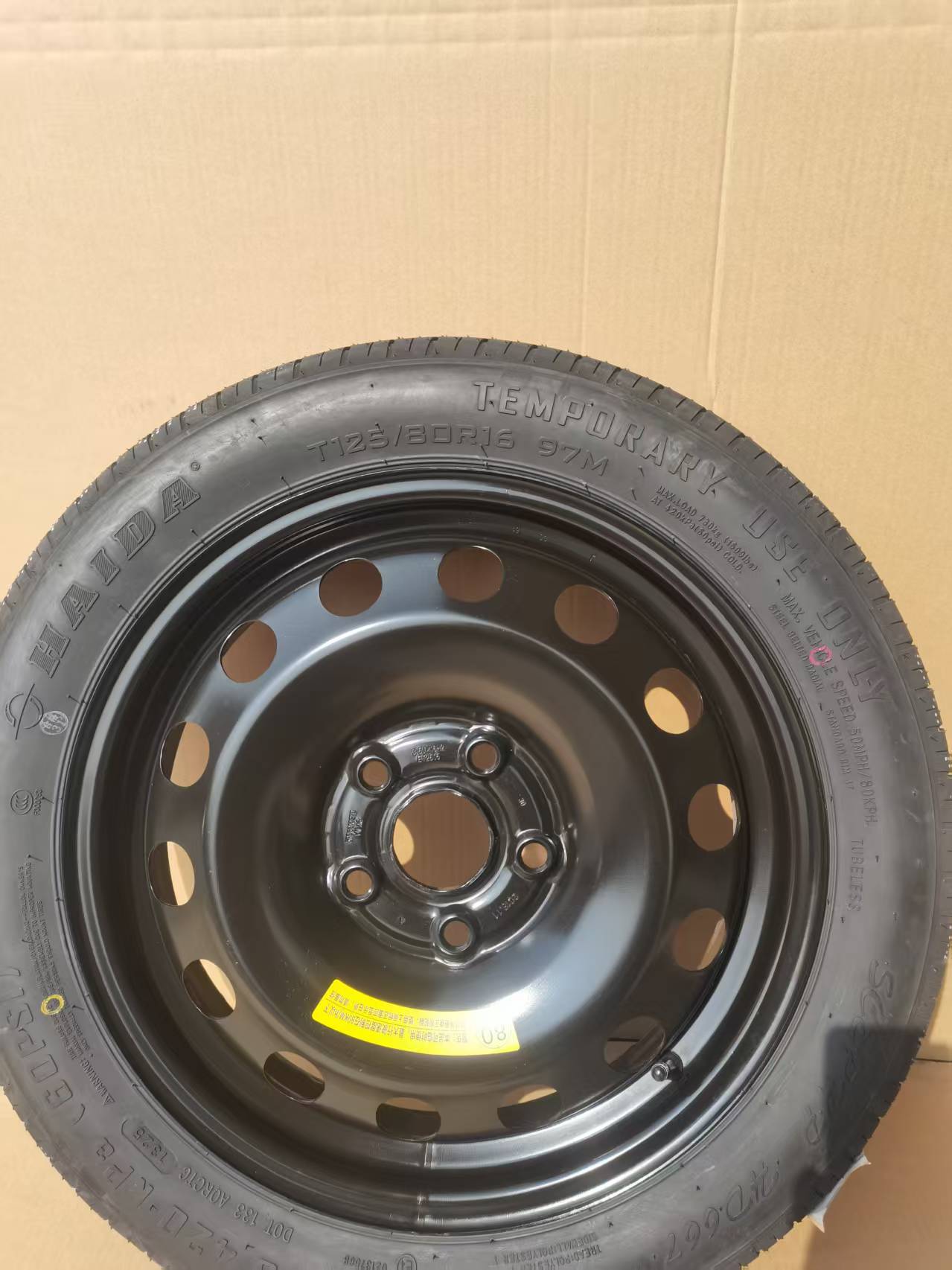 Suitable for Mg4 Spare Tire, Roewe 350 360 Wheel Rims, I5 I6 Steel Rims, New Energy Vehicle Parts