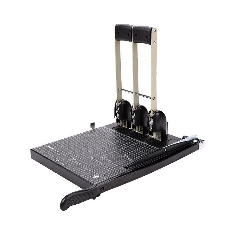 Punzonadora de tres orificios Kedeyou, caja de archivo de personal de cuadro de 83mm, perforadora especial, perforadora de hojas sueltas, cuchillo de corte de papel