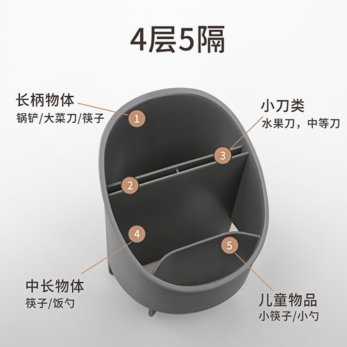 Multifunctional chopstick storage rack chopstick basket chopstick cage storage box chopstick cage chopstick barrel kitchen tableware household drain barrel
