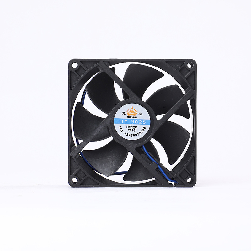 定制9025散热风扇低噪音暖风机烘干机空气净化器工业直流散热风扇
