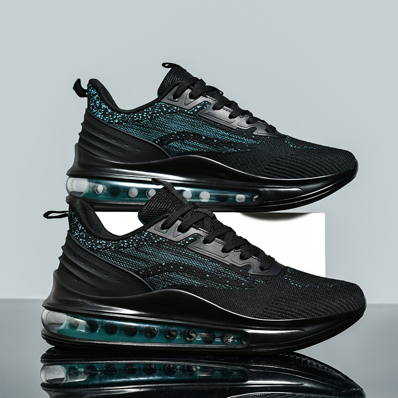 Air Cushion Casual Shoes Breathable Lightweight All-match New Non-slip Running Mesh sneaker Autumn Super Soft Men's Shoes Trendy Shoes