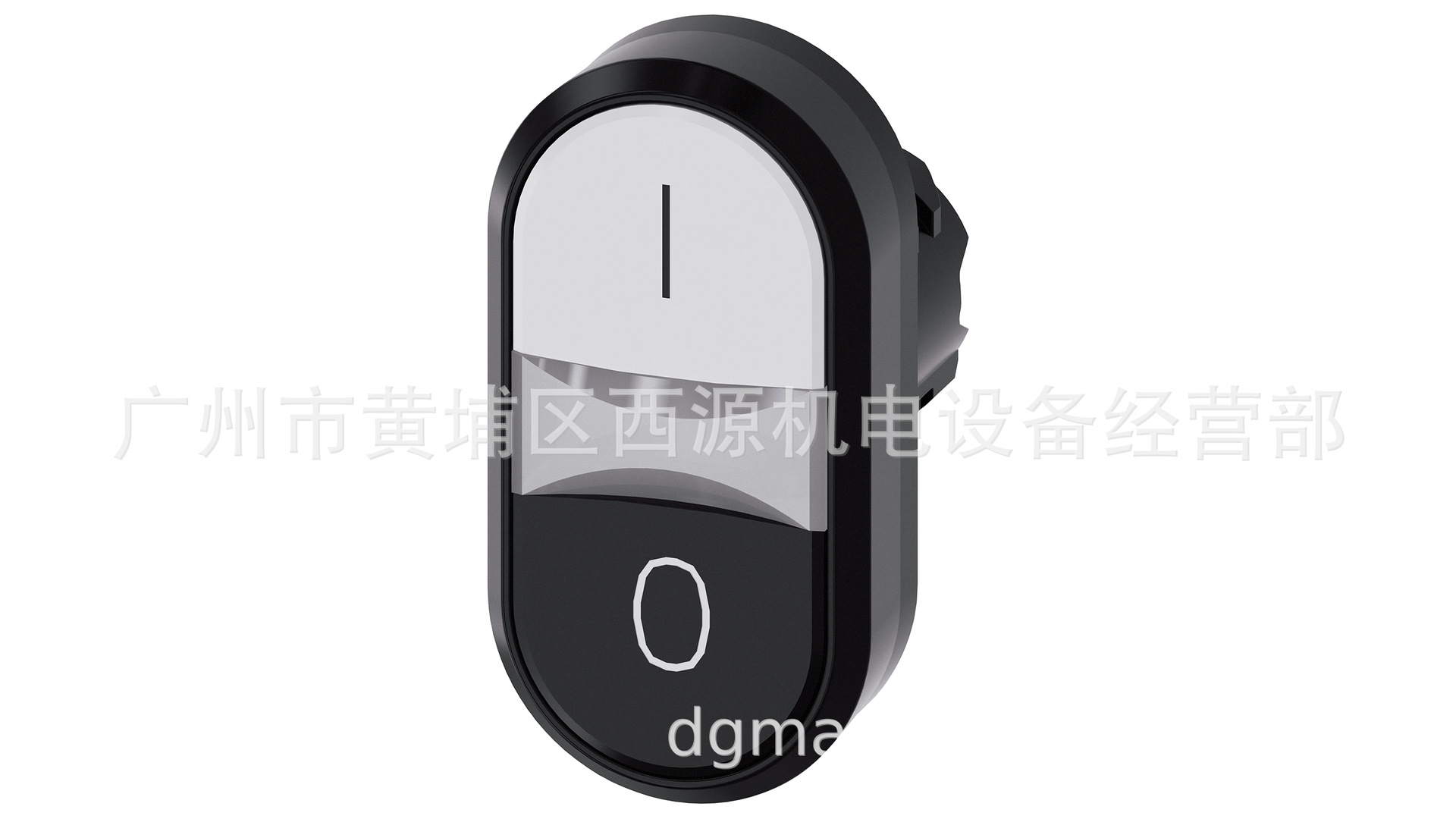 西门子带灯双按钮 3SU1001-3AB66-0AA0 22mm圆形 塑料 扁平