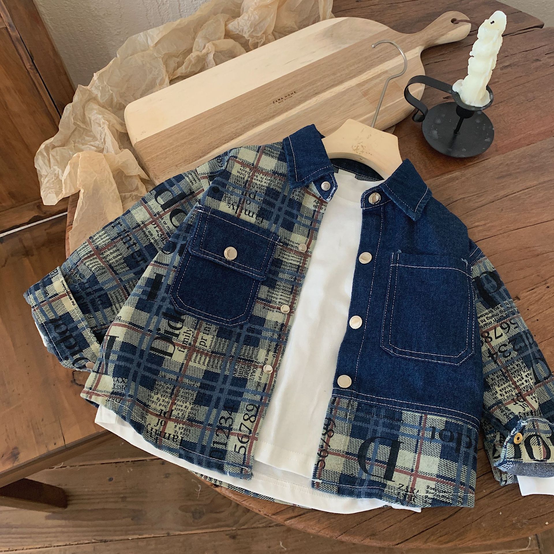 mouton layered denim JK Mサイズ mouton layered denim JK Mサイズ