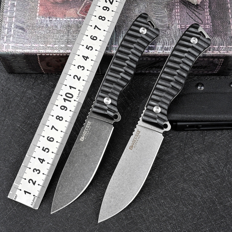 New Kabar Kabbah-BK16G10 Handle Heavy Duty Tactical Outdoor Small Knife Anti-body Knife Field Survival Hunting Knife