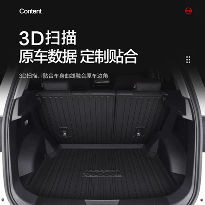 Decorative Supplies TPE Waterproof — Trunk Mat