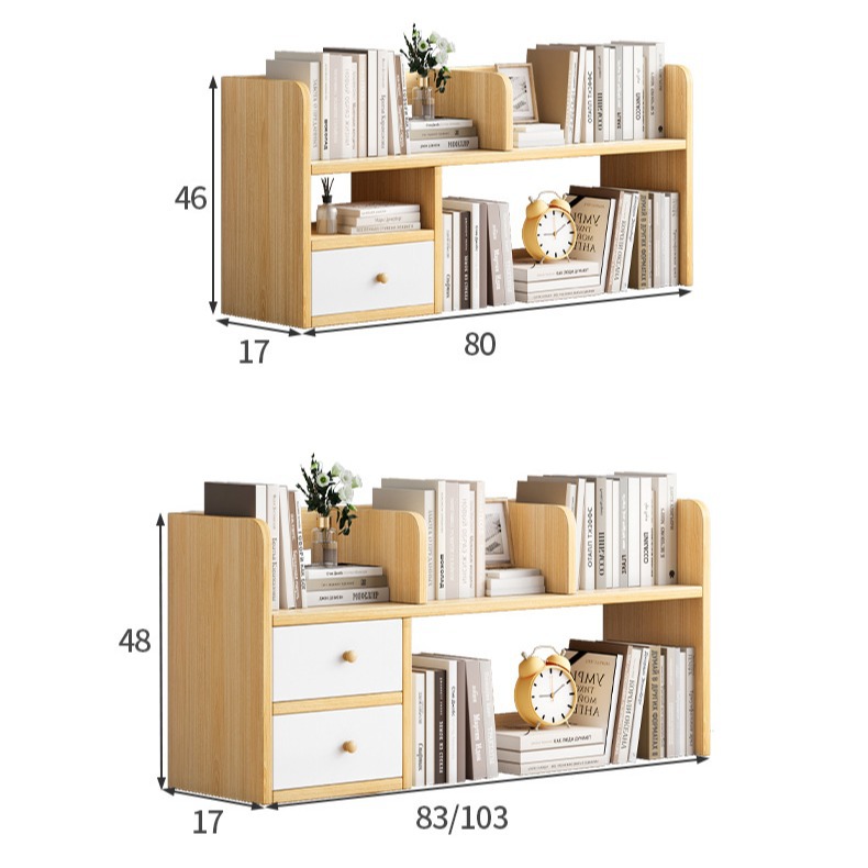 Estante de escritorio Estante de escritorio Estante de almacenamiento multicapa Estante de escritorio Estante de escritorio Estante