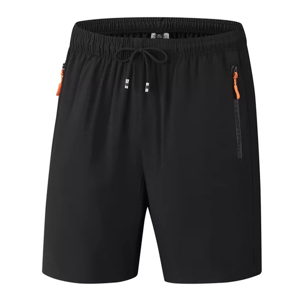 Cross-border Amazon New Men's Sports Shorts Outdoor Running Ice Silk Quick-drying Pants Fitness Shorts Men's plus size