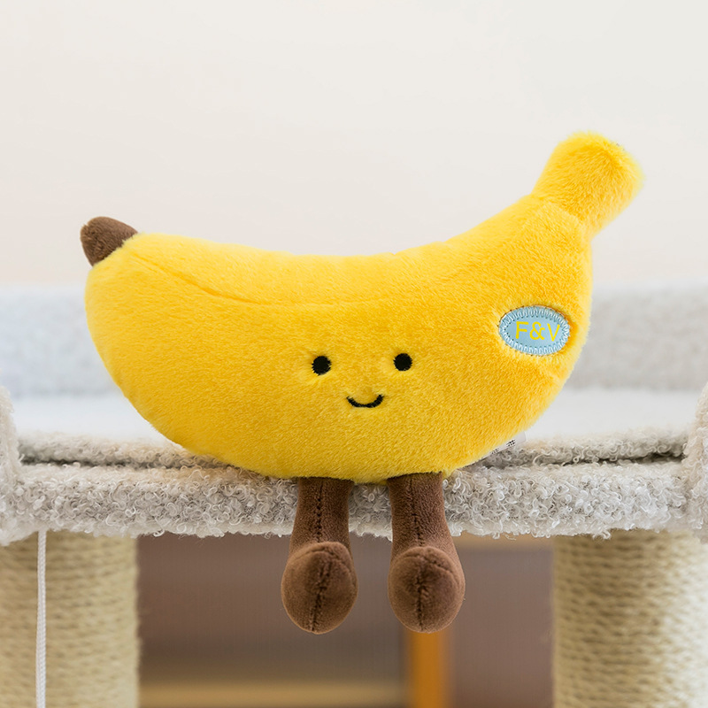 かわいい果物と野菜のぬいぐるみニンジンナスキャッチャーマシン人形人形スーパーベジタブルストア人形ペンダント|undefined