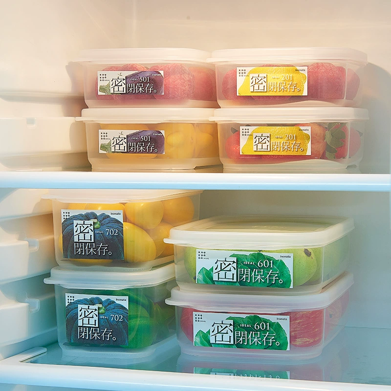 Японский импортный холодильник, пластиковая герметичная коробка для закусок, мини-коробка для хранения еды, маленькая портативная коробка для фруктов