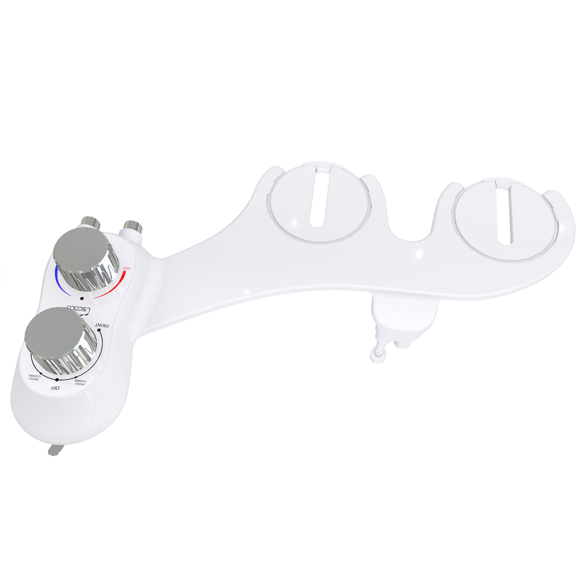 Dispositivo de lavado de glúteos, bidé para inodoro, lavador de partes íntimas, lavador de glúteos, ajustable con agua fría y caliente, no requiere electricidad, dispositivo de higiene personal. image 7
