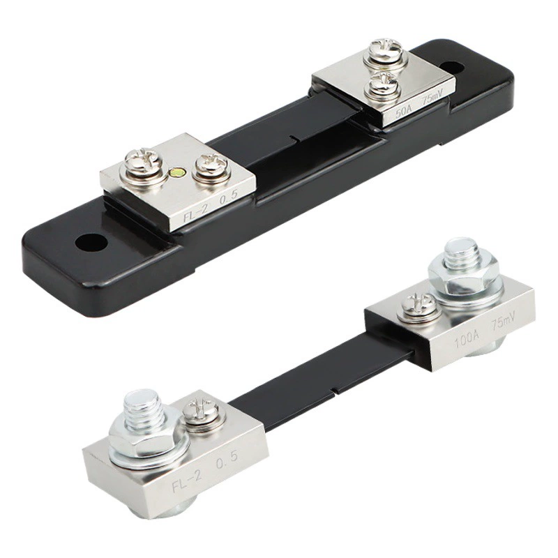 Шунт амперметра постоянного тока FL-2 фиксированный резистор 50A 100A 200A 300A 2000A 75 мВ