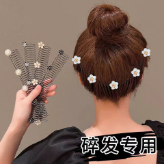 ツバキの花の砕毛櫛の大人のステルスのカチューシャの女性の砕毛整理の神器のラーラの髪櫛の後頭部の髪のカードの挿し込みの櫛