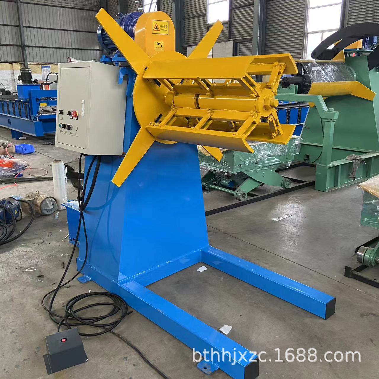 液压开卷机 钢卷放料架 重型料架 压瓦机开卷机 不锈钢开卷机