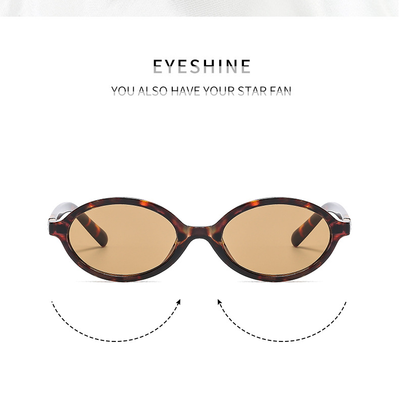 45g Weight Full Frame Glasses Structure Sunglasses, Glasses Classification PC, UV400 Protection Lens Material Oval Frame Glasses Style Casual, Travel, Beach Occasion Oval Pattern Women's Gender Vacation, Streetwear Style Vacation Streetwear Oval PC UV400 Protection Oval Frame Full Frame Women's Sunglasses 2