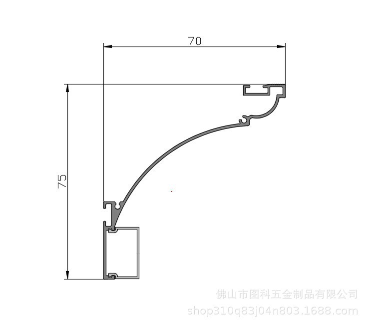 双面发光铝合金顶角线灯双眼皮线型灯铝型材免吊顶石膏线条加灯带|undefined