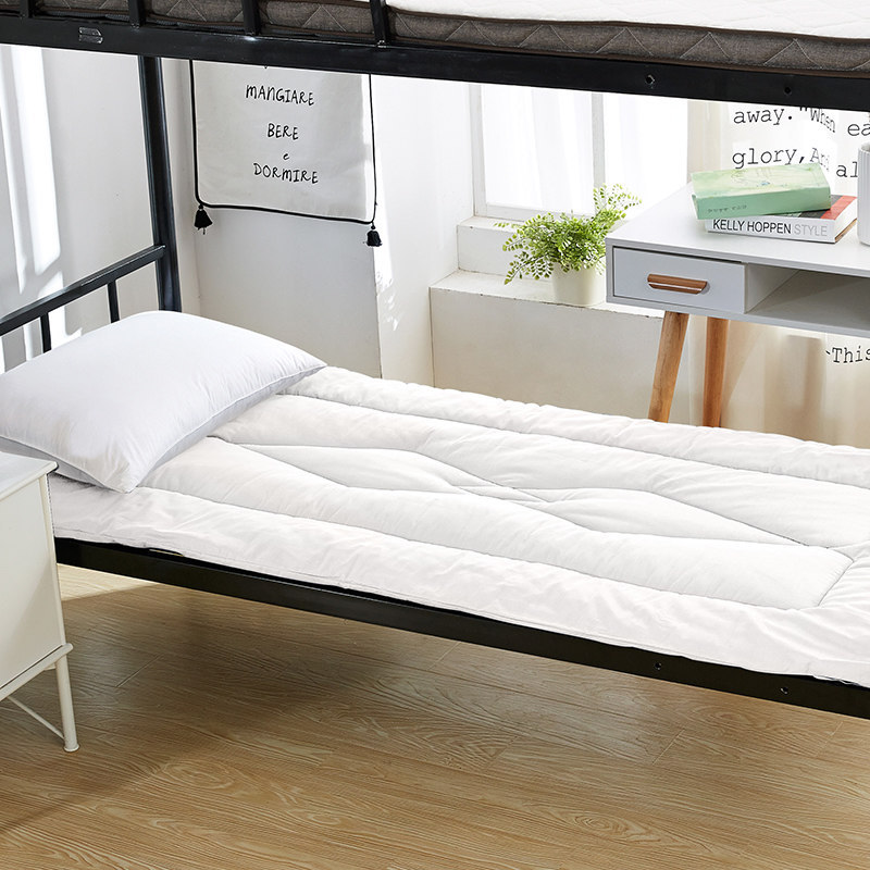 Quilted dormitorio de estudiantes una sola colcha de 1.5m núcleo de colcha de algodón de 1.2m cama de algodón grueso colcha de invierno